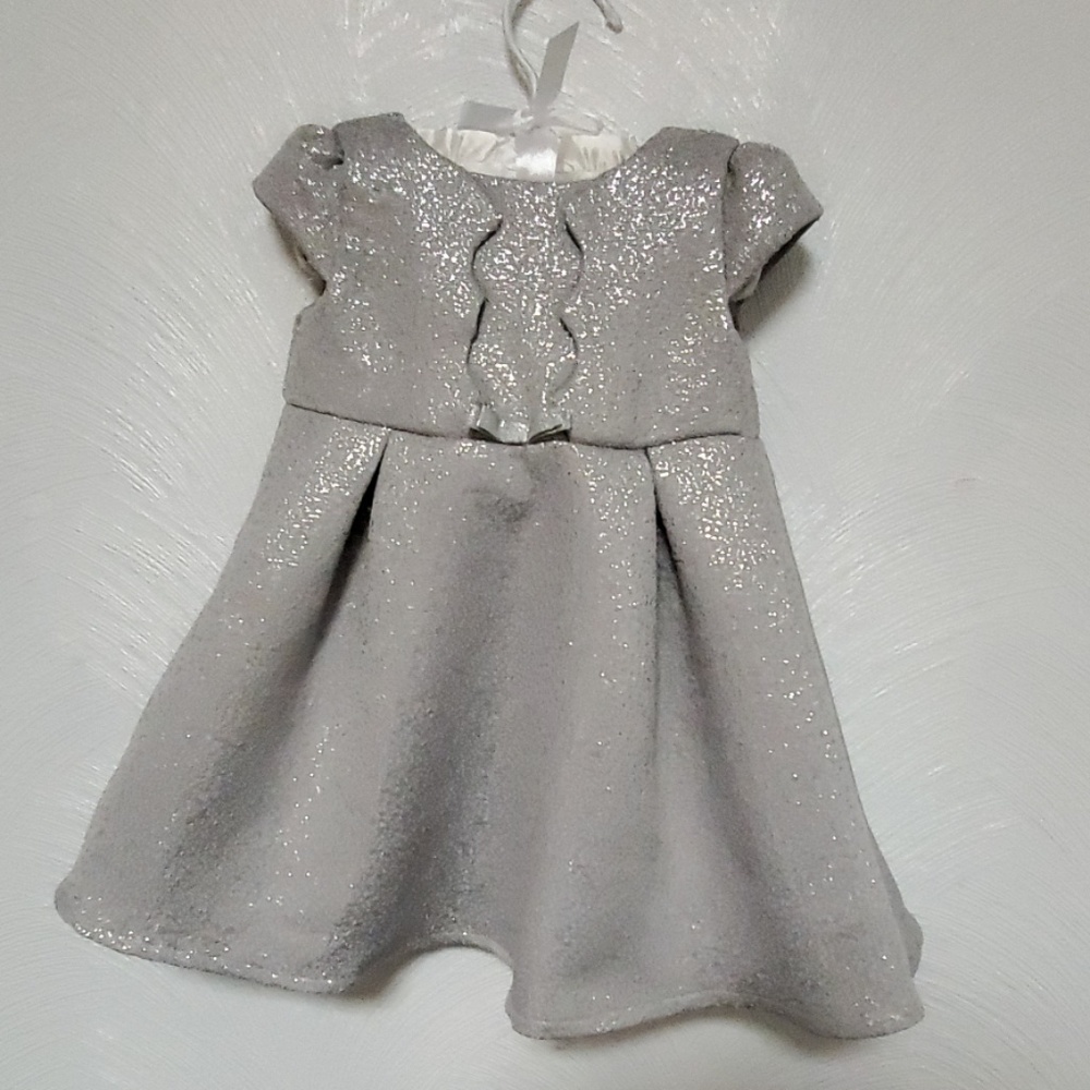 Gorgeous Silver Dress 12m